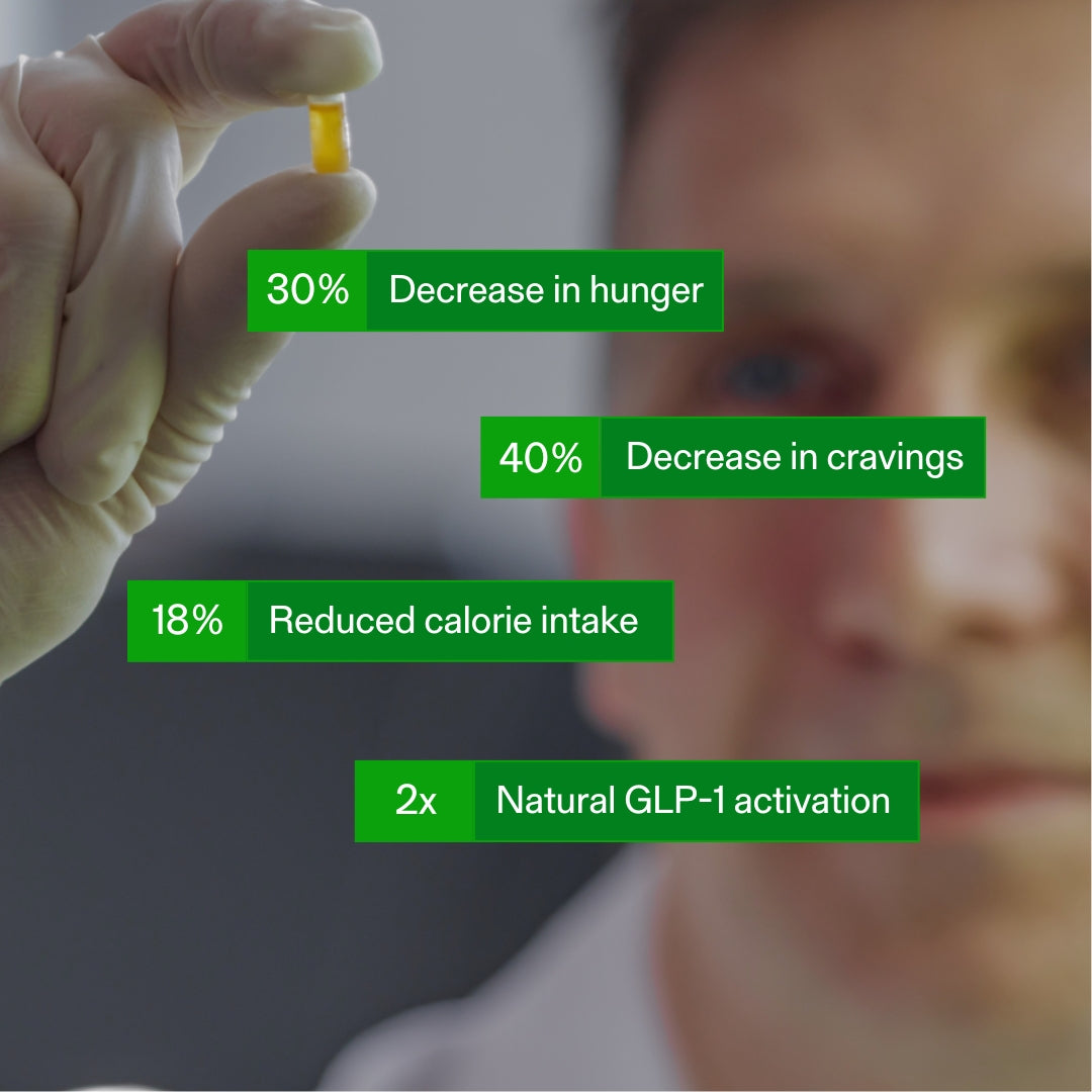 Calocurb Calorie Control Supplement 6X Natural GLP-1 Activator 90 Count